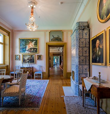 Interiörbild från Spökslottet. Foto: Jean Baptiste Béranger